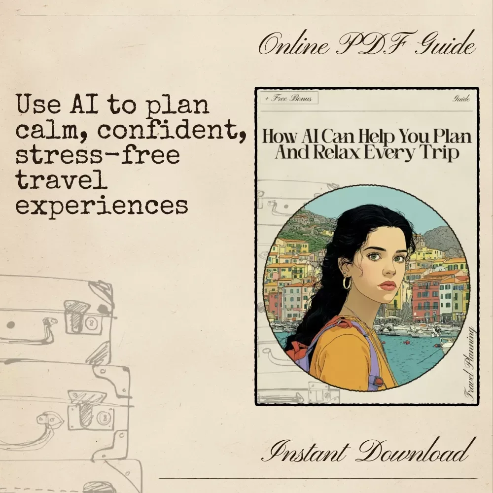 How AI Can Help You Plan and Relax Every Trip | Digital Travel Confidence Guide | Learn How to Use AI to Help with Travel Anxiety and Planning