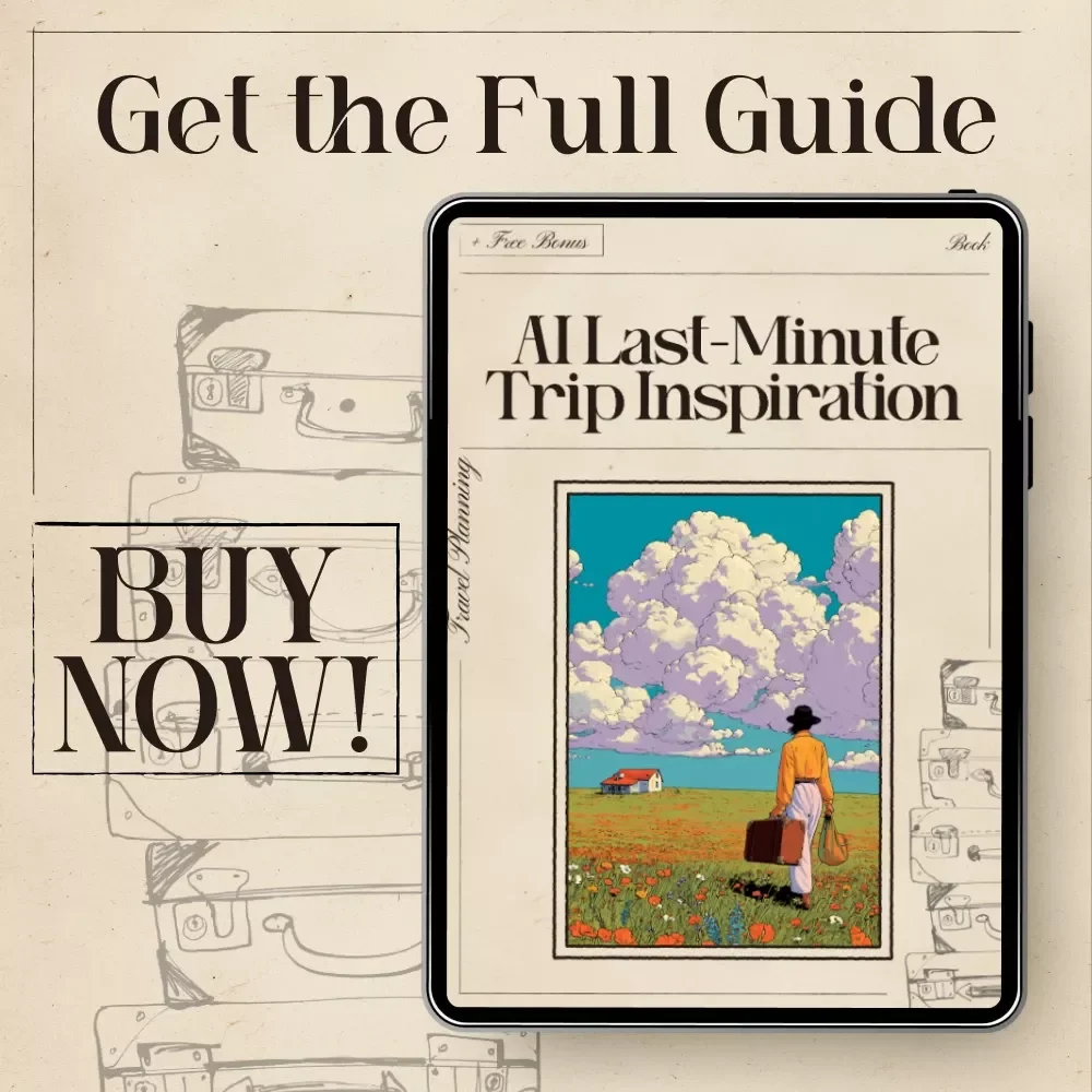 AI Last-Minute Trip Inspiration | Spontaneous Travel Ebook for Fast Getaways, Instant Ideas, and Stress-Free Planning | ai last minute trip inspiration Guide for Travelers