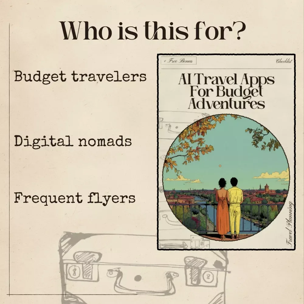 AI Travel Apps for Budget Adventures – Digital Travel Checklist | Smart Tools for Affordable Trips | Instant Download for Money-Saving Explorers | ai to find budget friendly travel apps