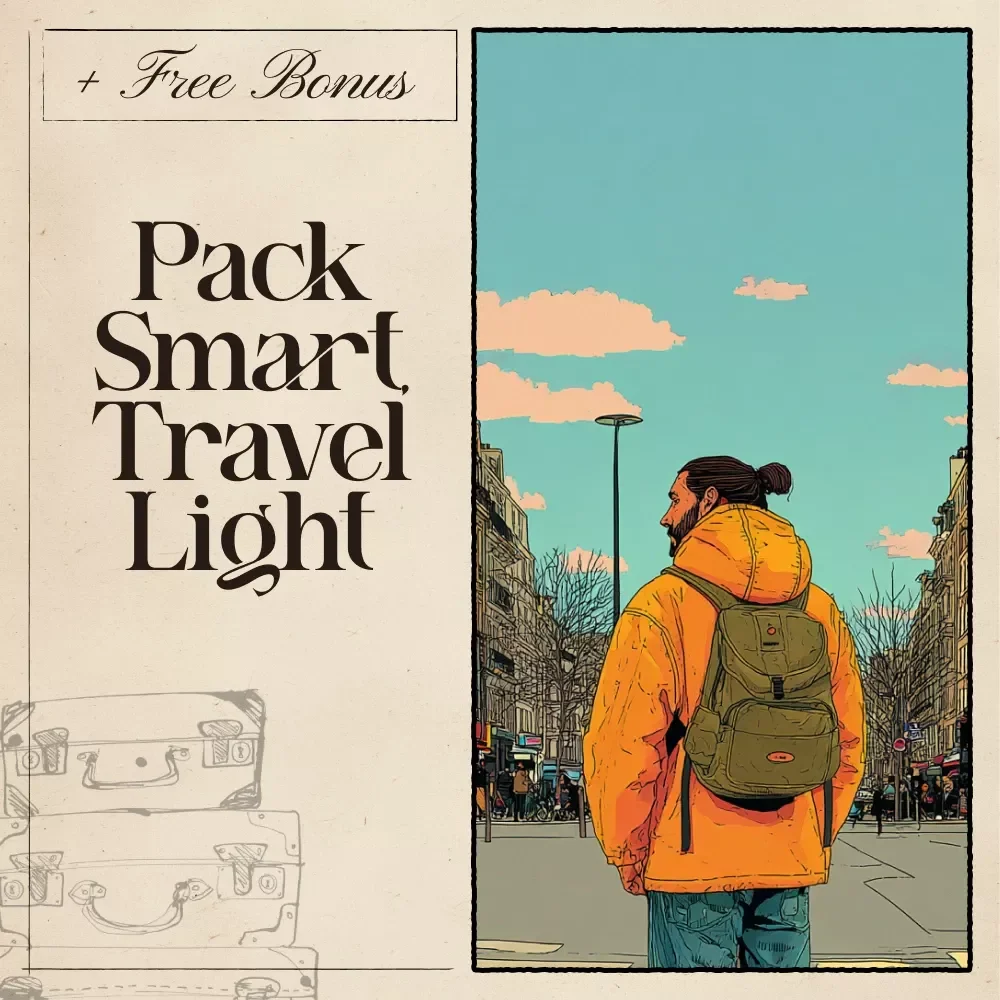 Pack Smart, Travel Light: AI-Backpacker’s Checklist | Minimalist Packing Guide for Travelers | Digital Download | ai for packing light for backpacking