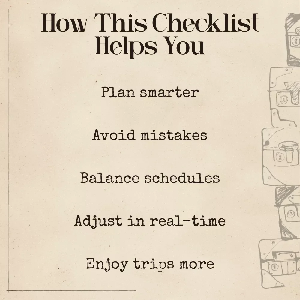 AI Plans Your Weekend Getaway – Digital Travel Checklist | Smart Planner for Stress-Free Mini Vacations | Instant Download for Effortless Escapes | ai that plans a weekend getaway
