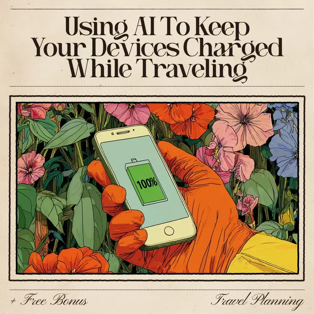 Using AI to Keep Your Devices Charged While Traveling | AI for Backup Power Solutions While Traveling | Smart Travel Power Guide for Digital Nomads & Adventurers