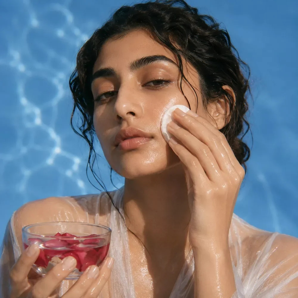 Rosewater Beauty Prep Steps
