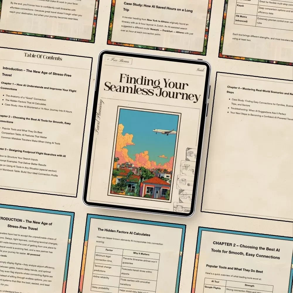 Finding Your Seamless Journey – Ultimate Guide to ai for finding flights with easy connections | Stress-Free Travel eBook for Smarter Flight Planning