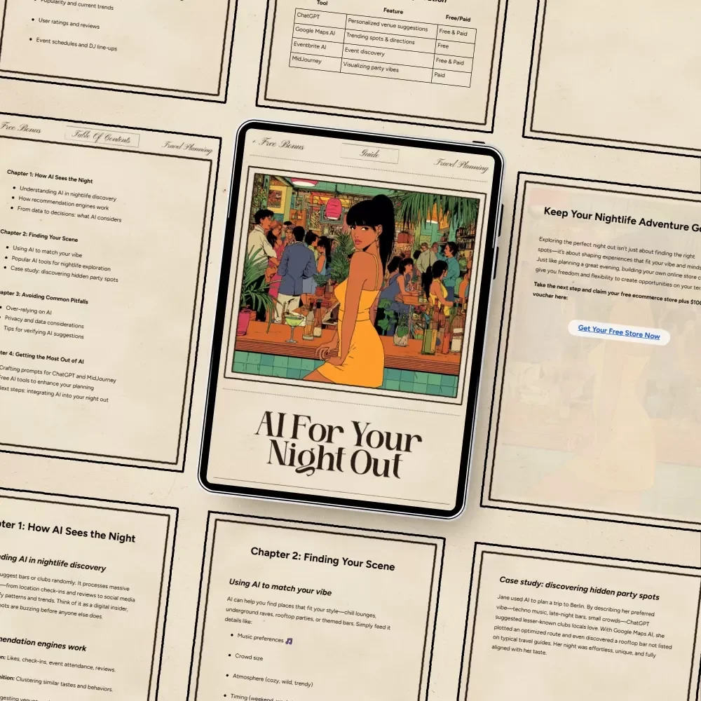 AI for Your Night Out: The Ultimate Guide to AI for Finding Nightlife and Party Destinations