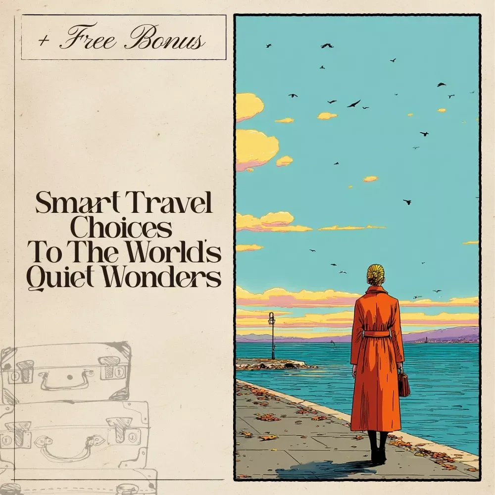 Smart Travel Choices to the World’s Quiet Wonders | Quiet Travel Ebook | ai for less crowded alternatives to popular spots | Hidden Gem Destination Guide