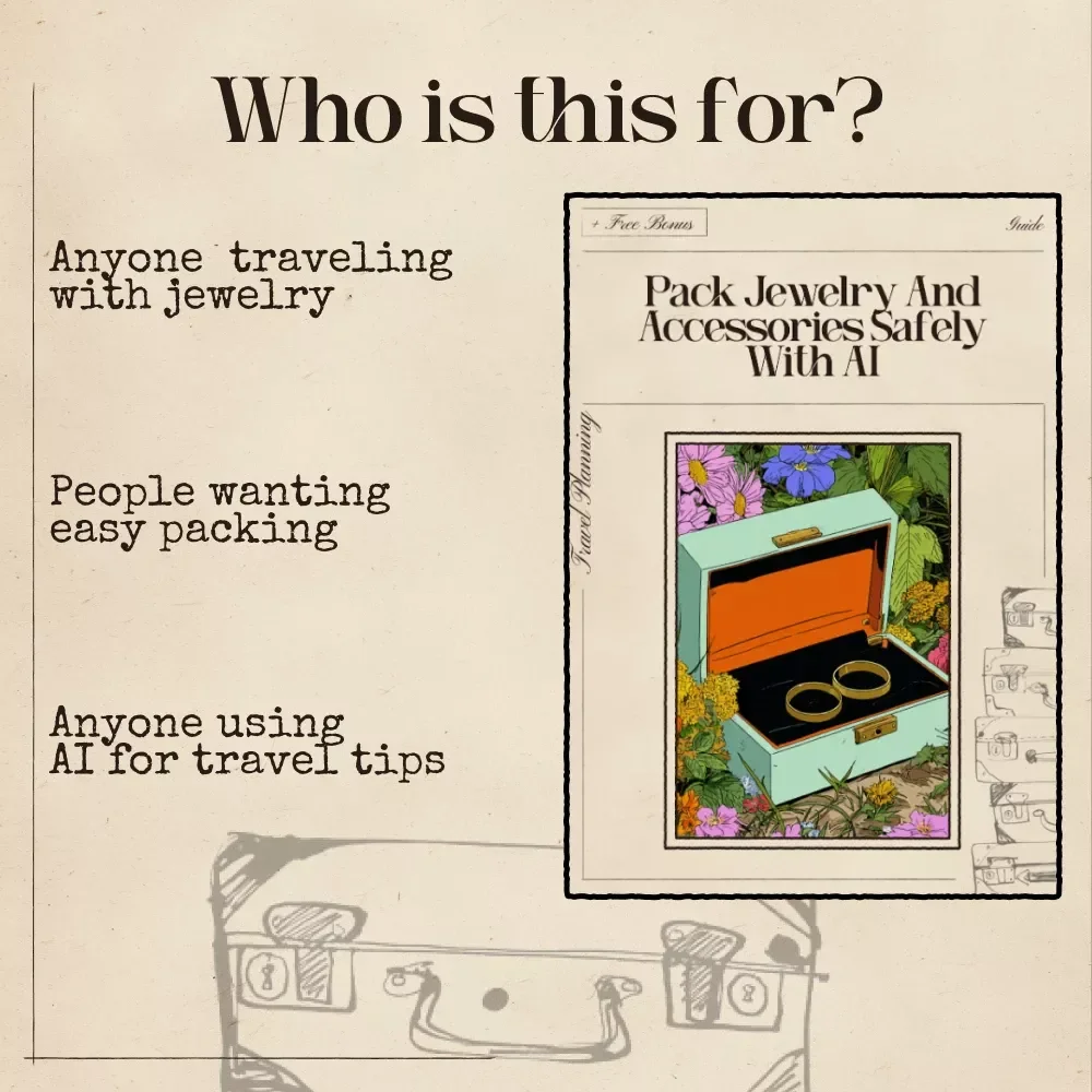 Pack Jewelry and Accessories Safely with AI: Smart Guide to Using AI for Packing Jewelry and Accessories Safely