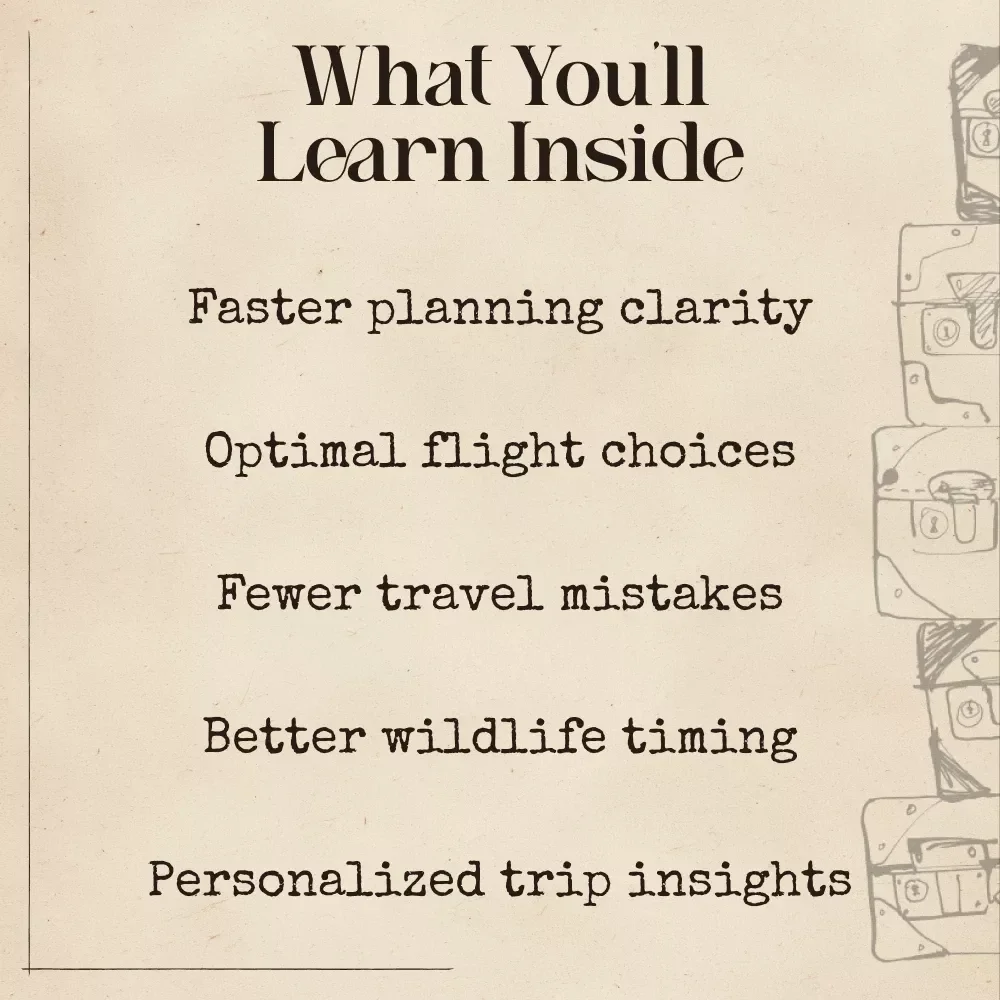 Book Smarter Flights for Safari Adventures — AI-Enhanced Travel Guide for Finding Flights for Safari Adventures, Expert eBook for Wildlife Trip Planning, Digital Download