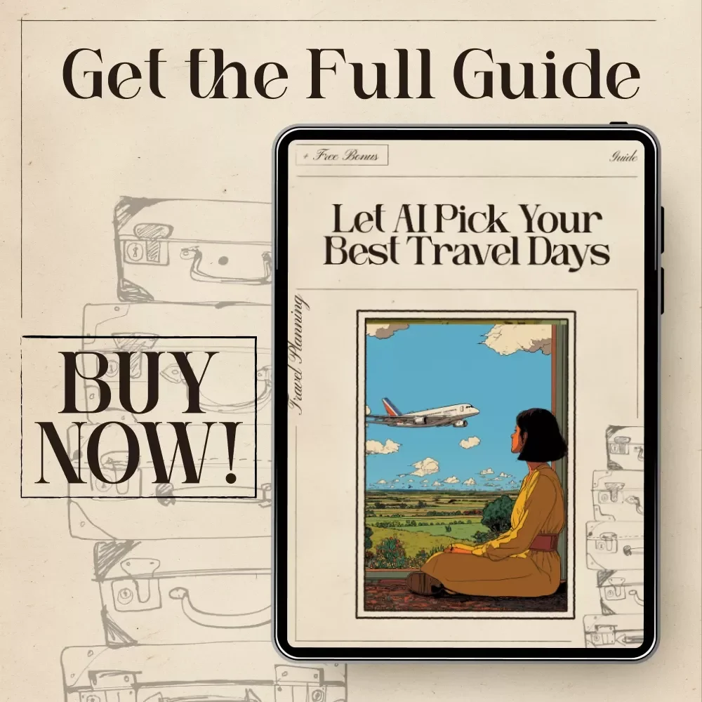 Let AI Pick Your Best Travel Days: A Guide to Flexible Travel Planning with AI