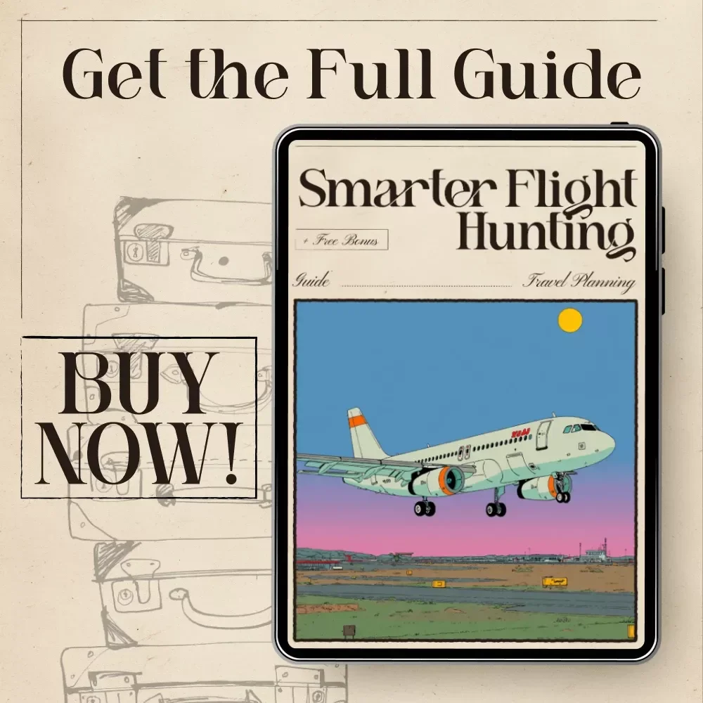 Smarter Flight Hunting — AI-Enhanced Guide for Finding Flights with Overnight Options, Travel Hacks, Red-Eye Strategies, and Smart Itinerary Planning (Digital Download)