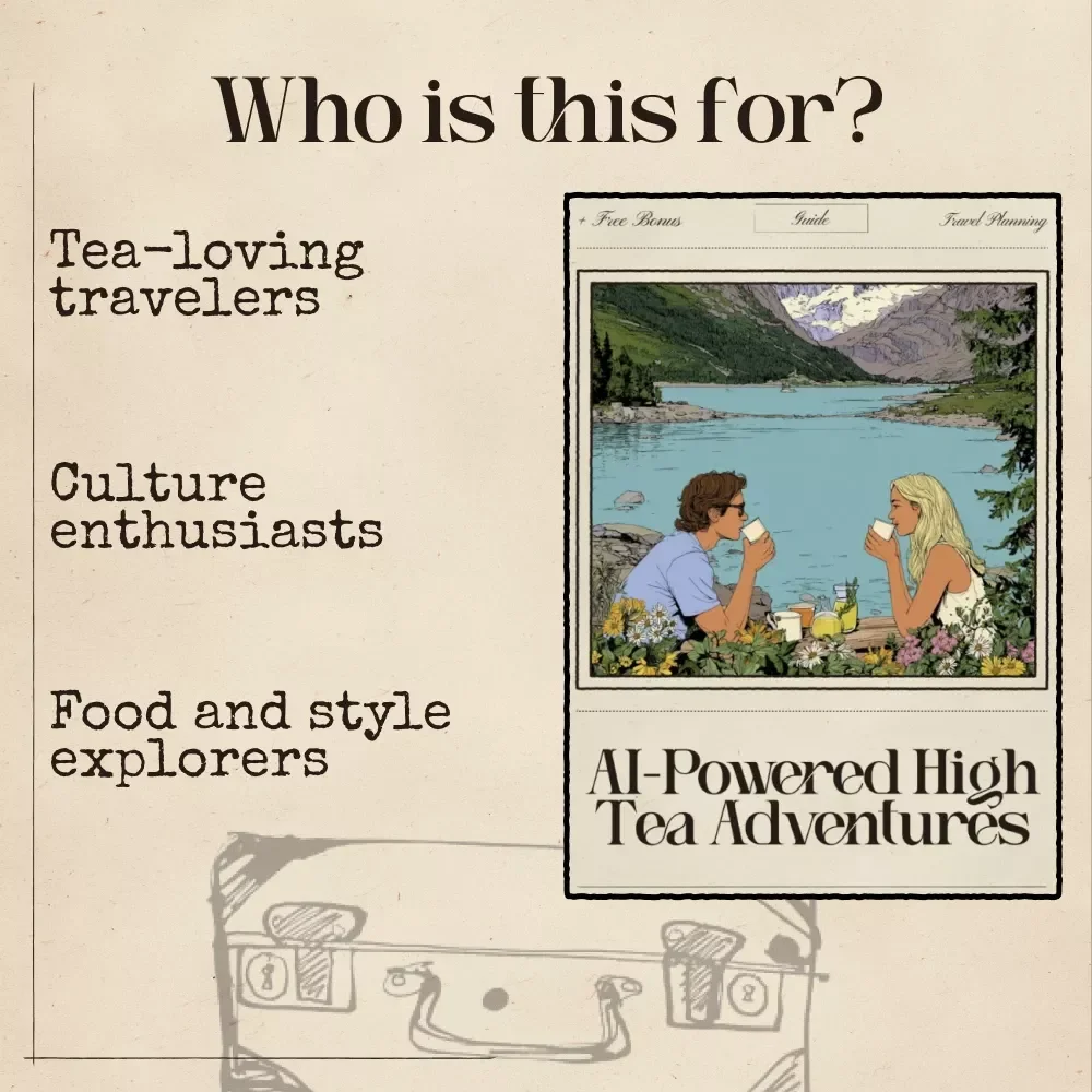 AI-Powered High Tea Adventures – Digital Travel Guide | Smart Planner for Elegant Global Tea Experiences | Instant Download for Culture and Taste Lovers | ai for high tea experiences around the world