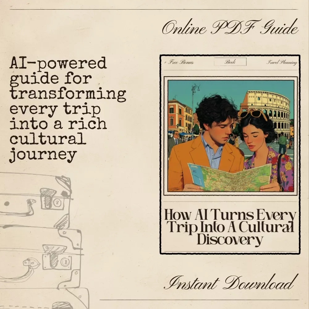 How AI Turns Every Trip Into a Cultural Discovery – Ebook for Travelers Seeking ai for historical and cultural deep dives | AI-Guided History, Culture & Itinerary Insights