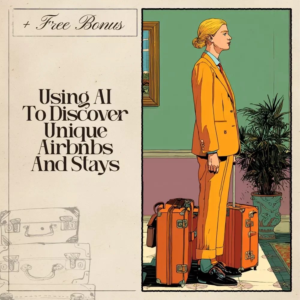 Using AI to Discover Unique Airbnbs and Stays | Ultimate Travel Guide for Finding Hidden Gems with ai that finds unique airbnbs and stays | Digital Download for Wanderers & Airbnb Lovers