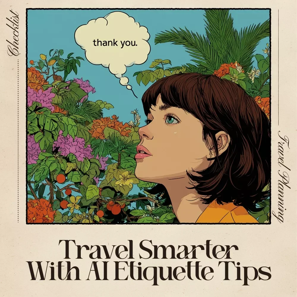 Travel Smarter with AI Etiquette Tips — Cultural Travel Checklist for Respectful Adventures | ai cultural etiquette tips for specific countries | Digital Download