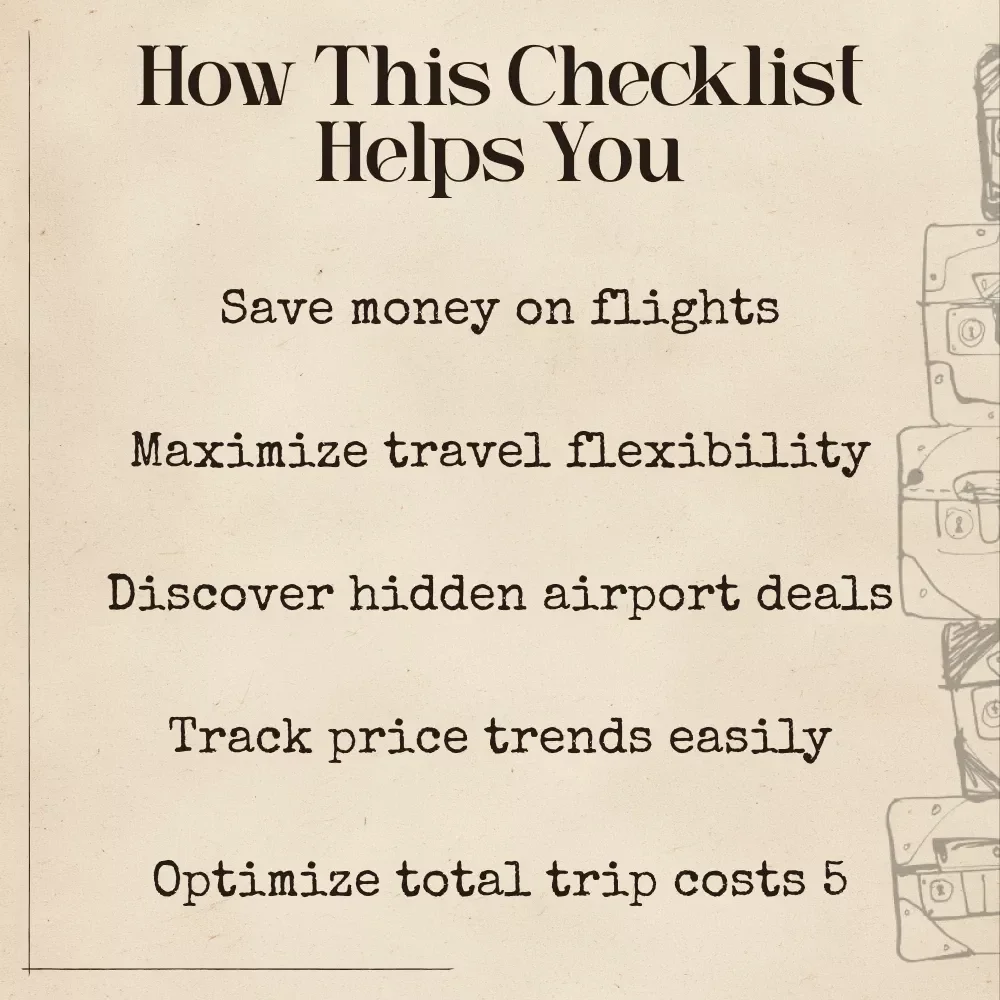 Your AI-Powered Cheapest-Airport Checklist: Find the Best Deals and Save Big on Flights