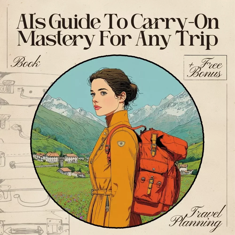 AI’s Guide to Carry-On Mastery for Any Trip – Ultimate ai carry on only packing guide for any trip | Minimalist Travel eBook for Stress-Free Packing