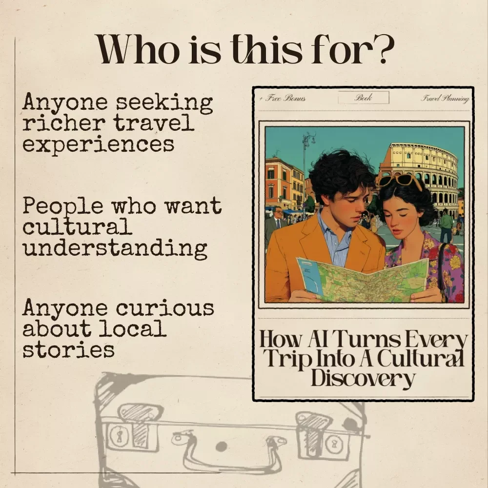 How AI Turns Every Trip Into a Cultural Discovery – Ebook for Travelers Seeking ai for historical and cultural deep dives | AI-Guided History, Culture & Itinerary Insights