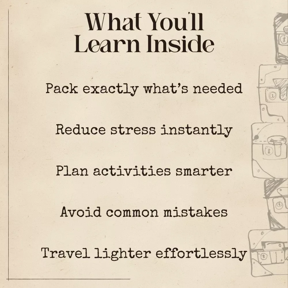 Smart Packing With AI Based on Your Trip Activities | Ultimate Travel eBook for Stress-Free Suitcase Planning | ai for packing list based on trip activities Guide