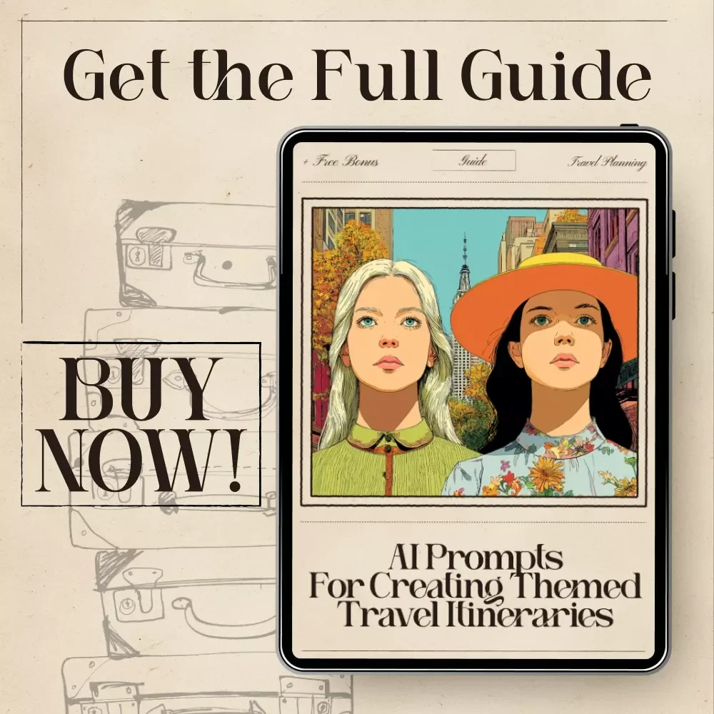 AI Prompts for Creating Themed Travel Itineraries – Ultimate Guide for Travelers, Creators & Planners | SEO-Friendly Digital Download for Custom Trip Themes | ai prompts for creating themed travel itineraries