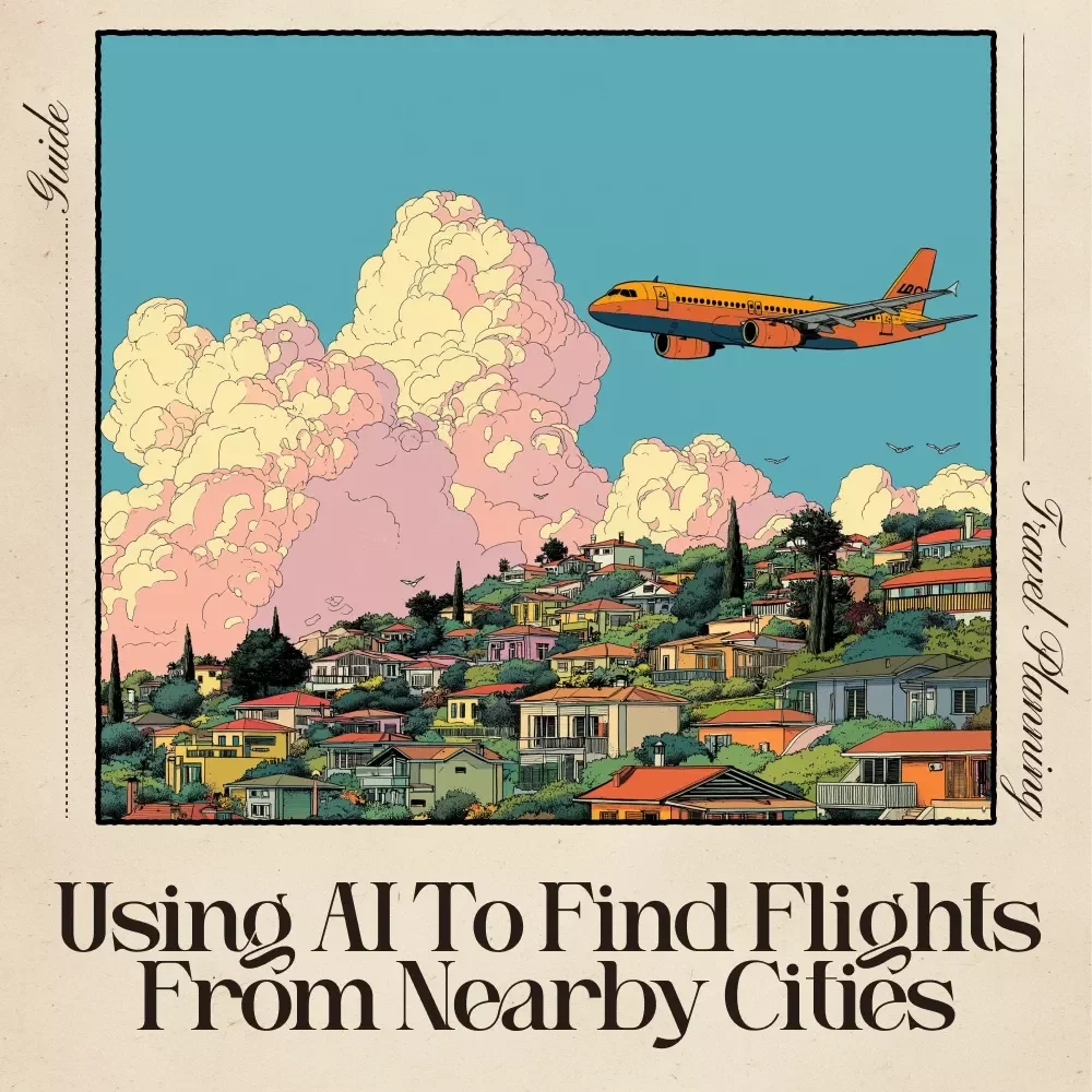 Using AI to Find Flights from Nearby Cities Guide | Travel Savings eBook | AI for Finding Flights from Nearby Cities | Smart Flight Search Tips & Checklist