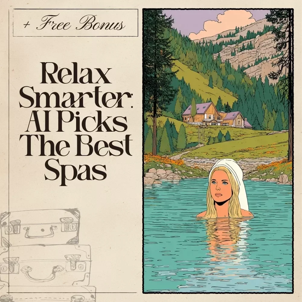 Relax Smarter: AI Picks the Best Spas Checklist | Digital Travel Guide | Instant Download | ai that finds the best spas | Spa Planning Tool
