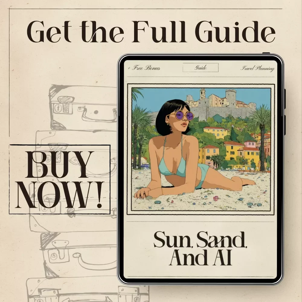Sun, Sand, and AI | Digital Travel Guide for Beach Lovers | Learn ai for finding destinations with good beaches, Smart Prompts, and Easy Trip Planning Tools