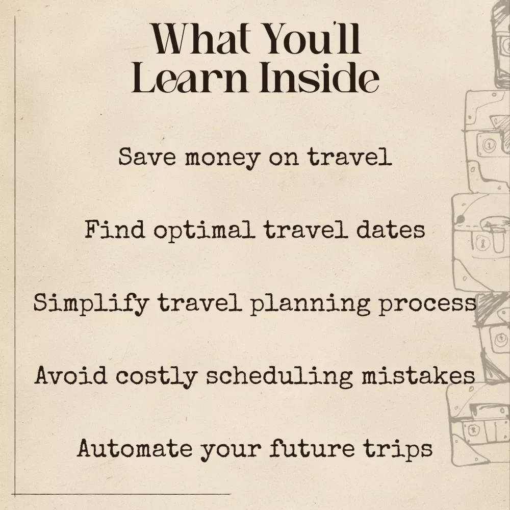 Let AI Pick Your Best Travel Days: A Guide to Flexible Travel Planning with AI