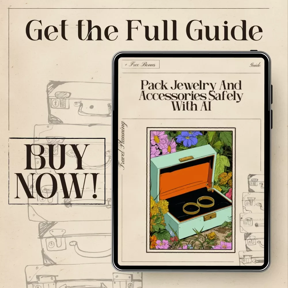 Pack Jewelry and Accessories Safely with AI: Smart Guide to Using AI for Packing Jewelry and Accessories Safely