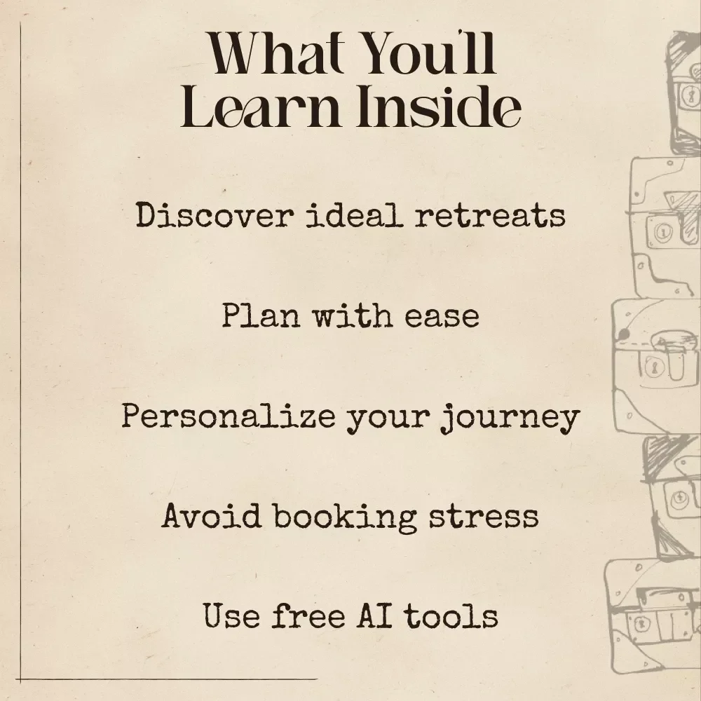 Using AI to Discover Yoga and Wellness Retreats | Digital Guide for Mindful Travelers | Learn ai for finding yoga and wellness retreats, Custom Itineraries, and Relaxation Planning Tools