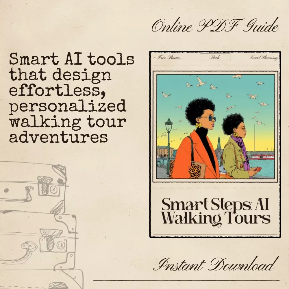 Smart Steps: AI Walking Tours – Ultimate Travel eBook for ai for free walking tour recommendations, Personalized Routes, and Smart Itinerary Planning