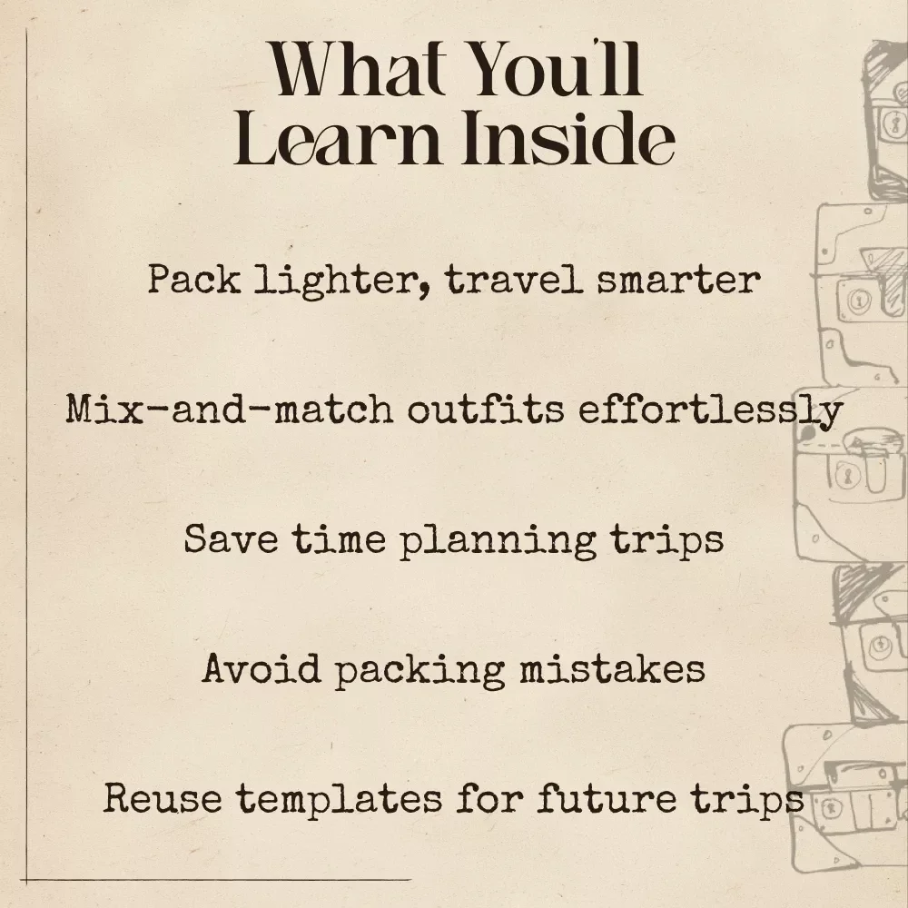 AI for Family Capsule Wardrobe Travel – Smart eBook Guide for Stress-Free Packing & Mix-and-Match Outfits