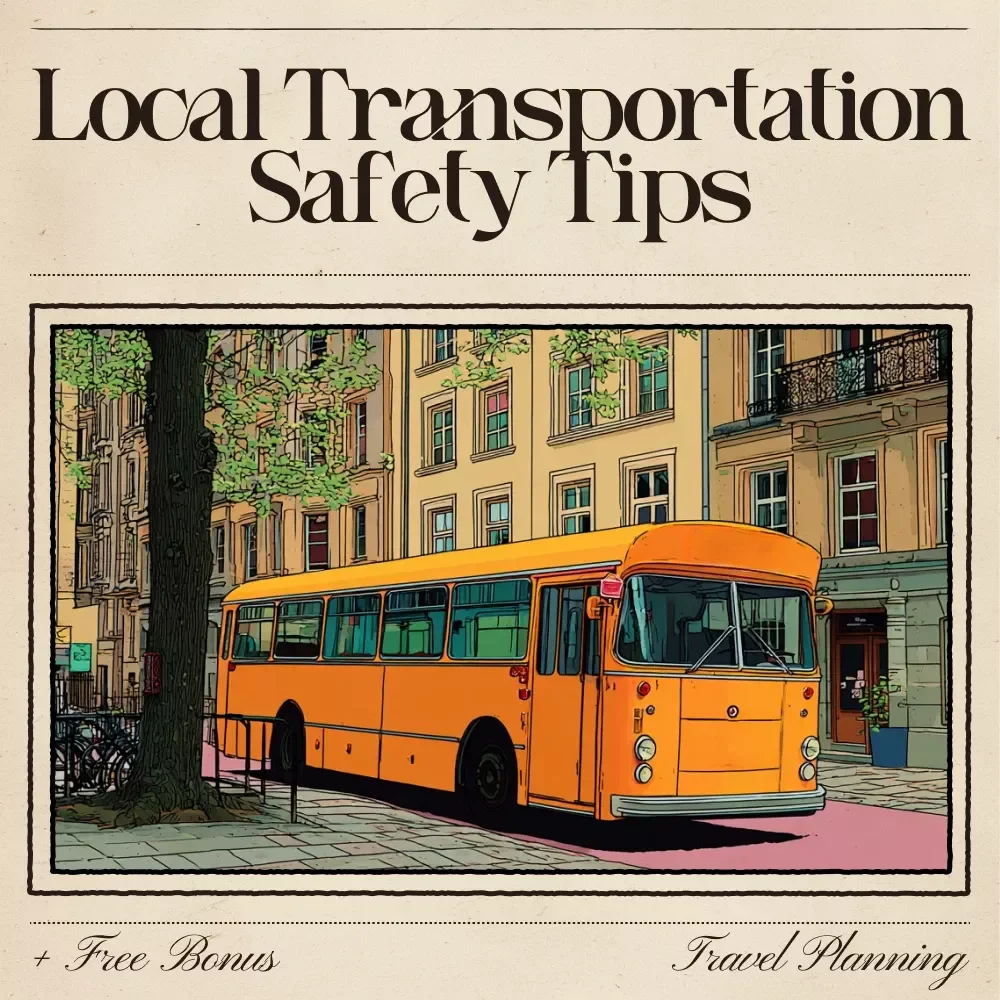 Your AI-Boosted Local Transport Checklist | Digital Travel Safety Planner | ai for local transportation safety tips for Smarter, Safer Journeys