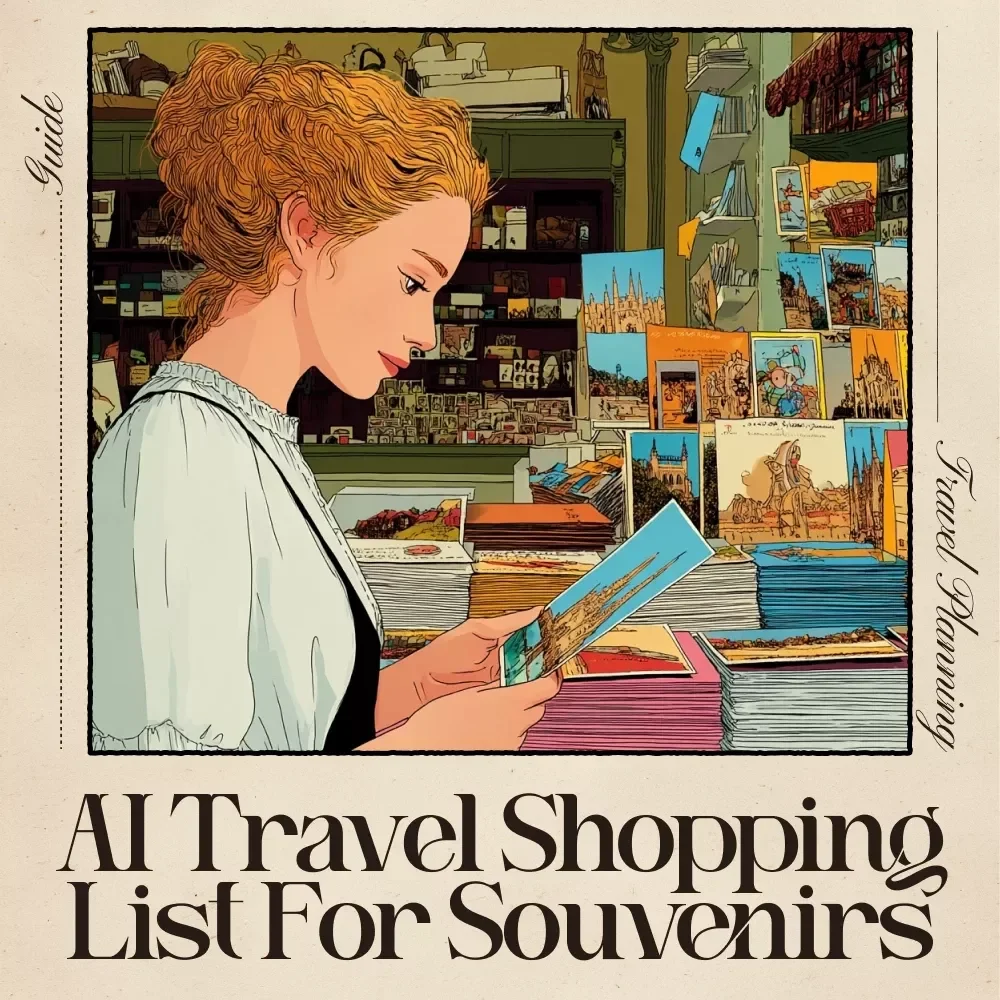 AI Travel Shopping List for Souvenirs - The Ultimate Guide for Unique Finds