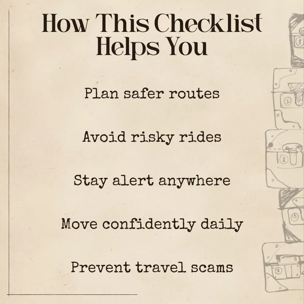 Your AI-Boosted Local Transport Checklist | Digital Travel Safety Planner | ai for local transportation safety tips for Smarter, Safer Journeys