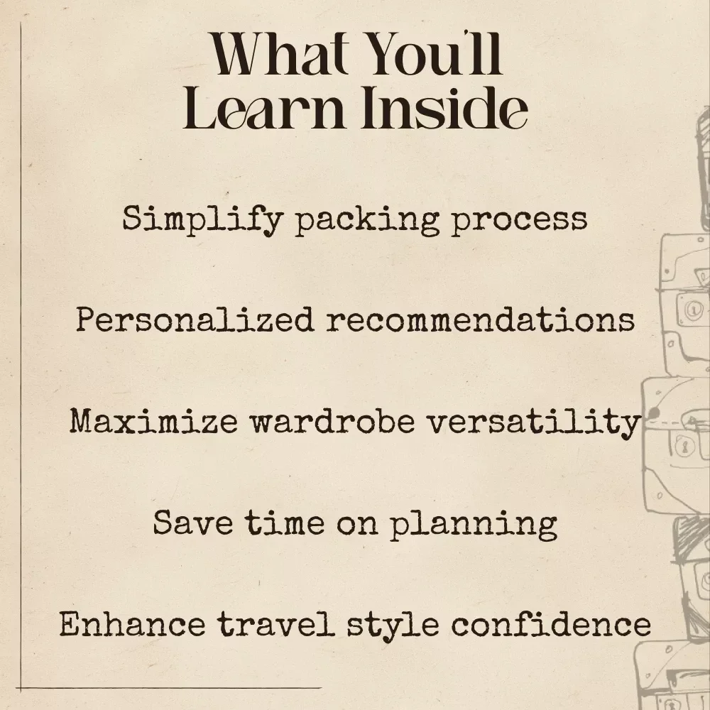 AI Travel Outfit Planner: Your Ultimate Guide to Smart Packing and Stylish Travel Wardrobes