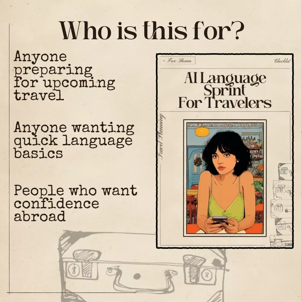AI Language Sprint for Travelers – ai language learning mini plan for travel prep | Travel-Ready Phrase Guide & Smart Checklist for Fast Language Prep