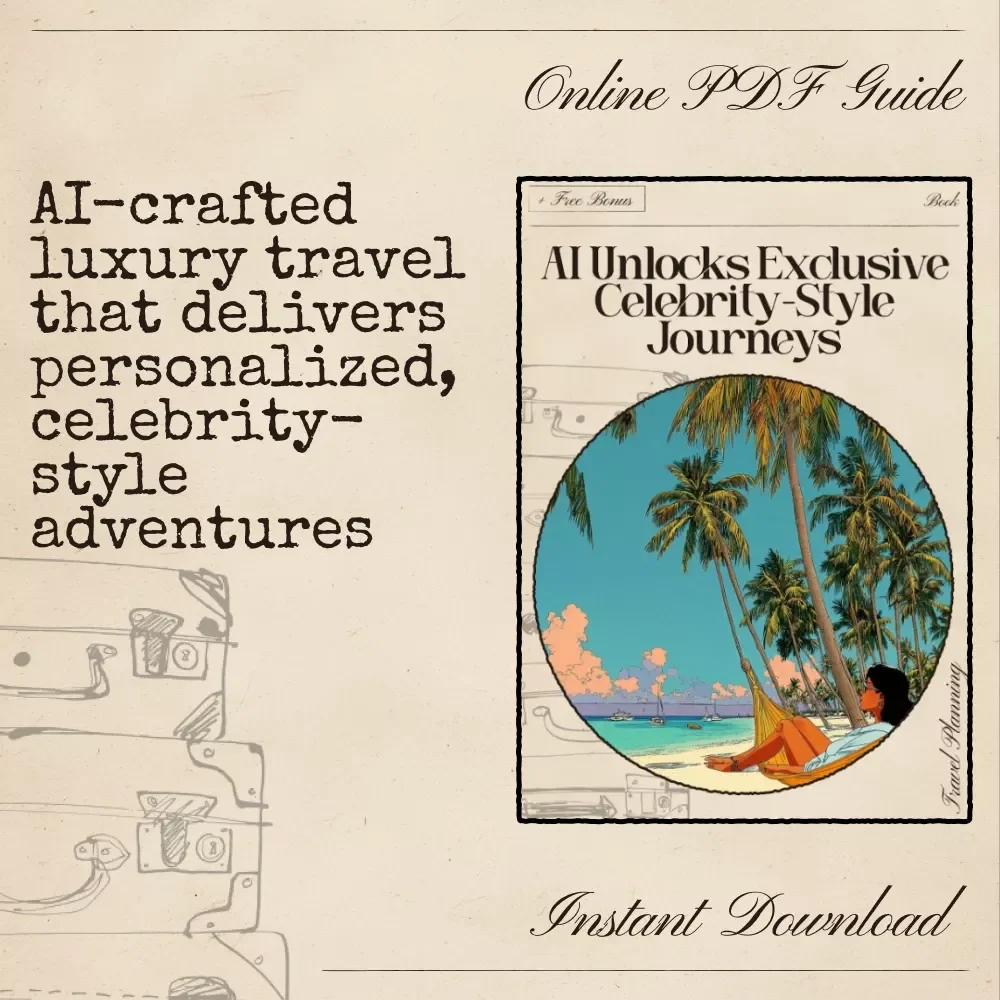 AI Unlocks Exclusive Celebrity-Style Journeys | Luxury Travel eBook for AI-Powered Planning | ai for celebrity style vacation planning Guide