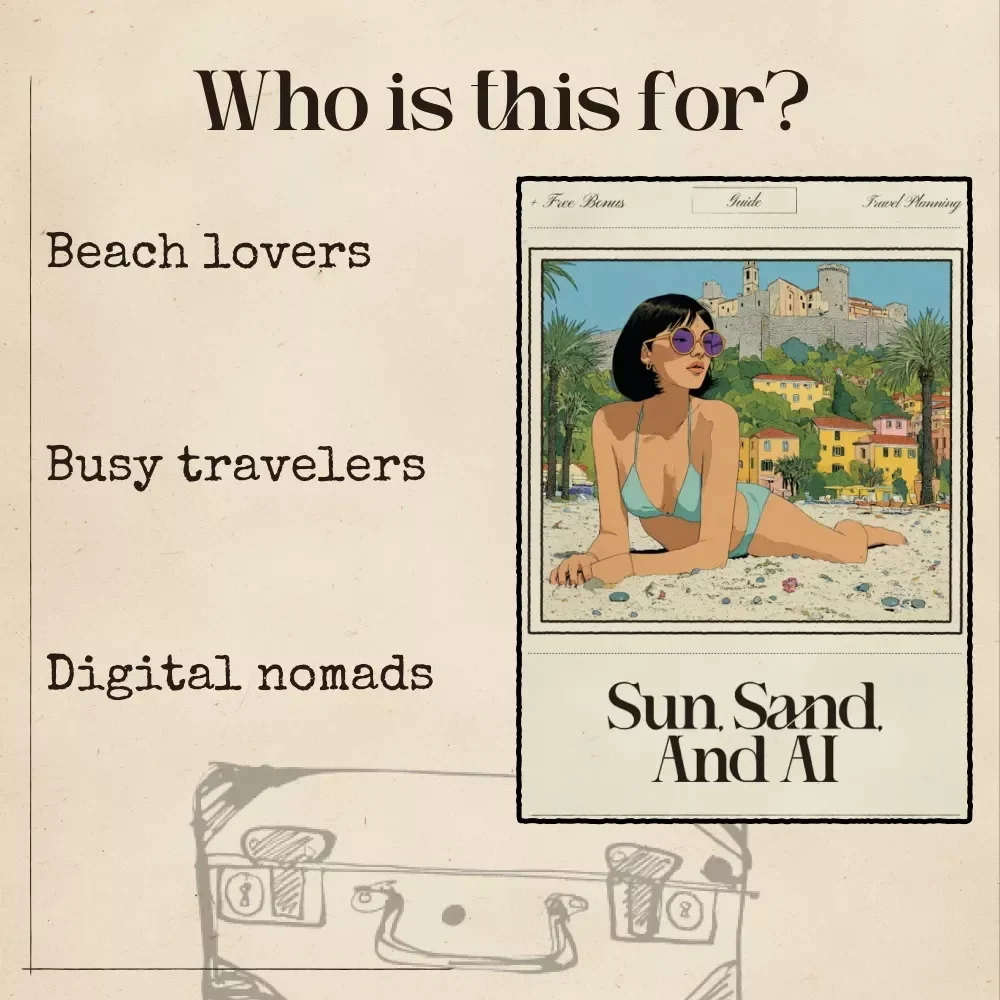 Sun, Sand, and AI | Digital Travel Guide for Beach Lovers | Learn ai for finding destinations with good beaches, Smart Prompts, and Easy Trip Planning Tools