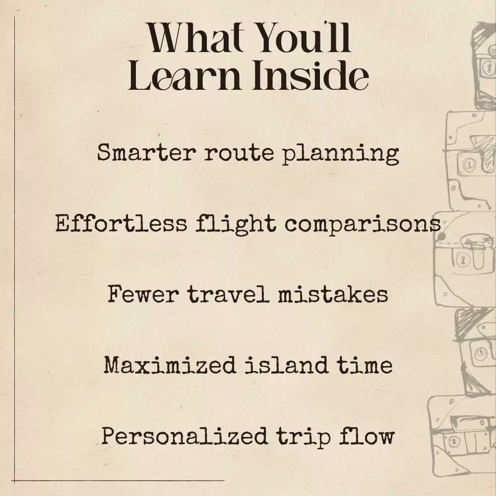 Your Seamless Flights for Island-Hopping Adventures — Ultimate AI-Powered Flight Booking Guide for Stress-Free Multi-Island Travel | Digital Download for Smarter Trip Planning | Perfect for Travelers Using ai for booking flights for island hopping