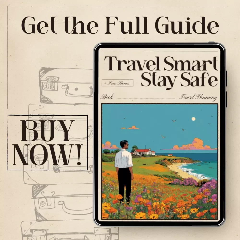 Travel Smart Stay Safe – Solo Travel Safety Ebook for Confident Adventures | AI for Planning a Safe Solo Itinerary | Digital Guide for Smarter, Safer Trips