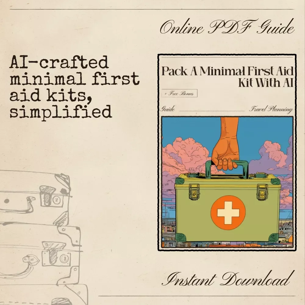 Pack a Minimal First Aid Kit with AI – Ultimate Guide to Using AI to Pack a First Aid Kit Minimally for Travel, Adventure & Everyday Safety