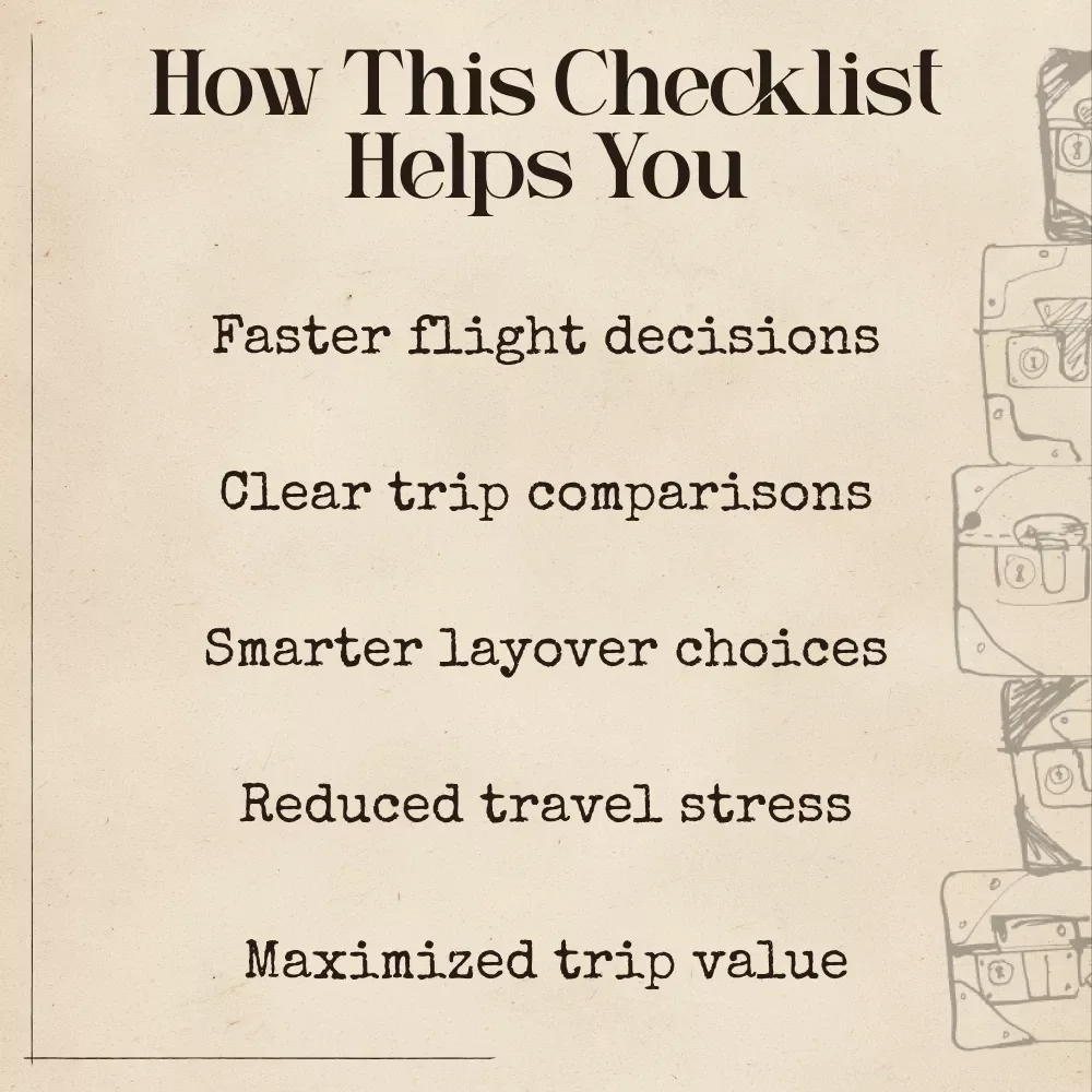 Your AI-Powered Layover vs. Direct Decision Checklist | Travel Flight Comparison Tool for Smarter Trips | ai for comparing layover vs direct flights Guide