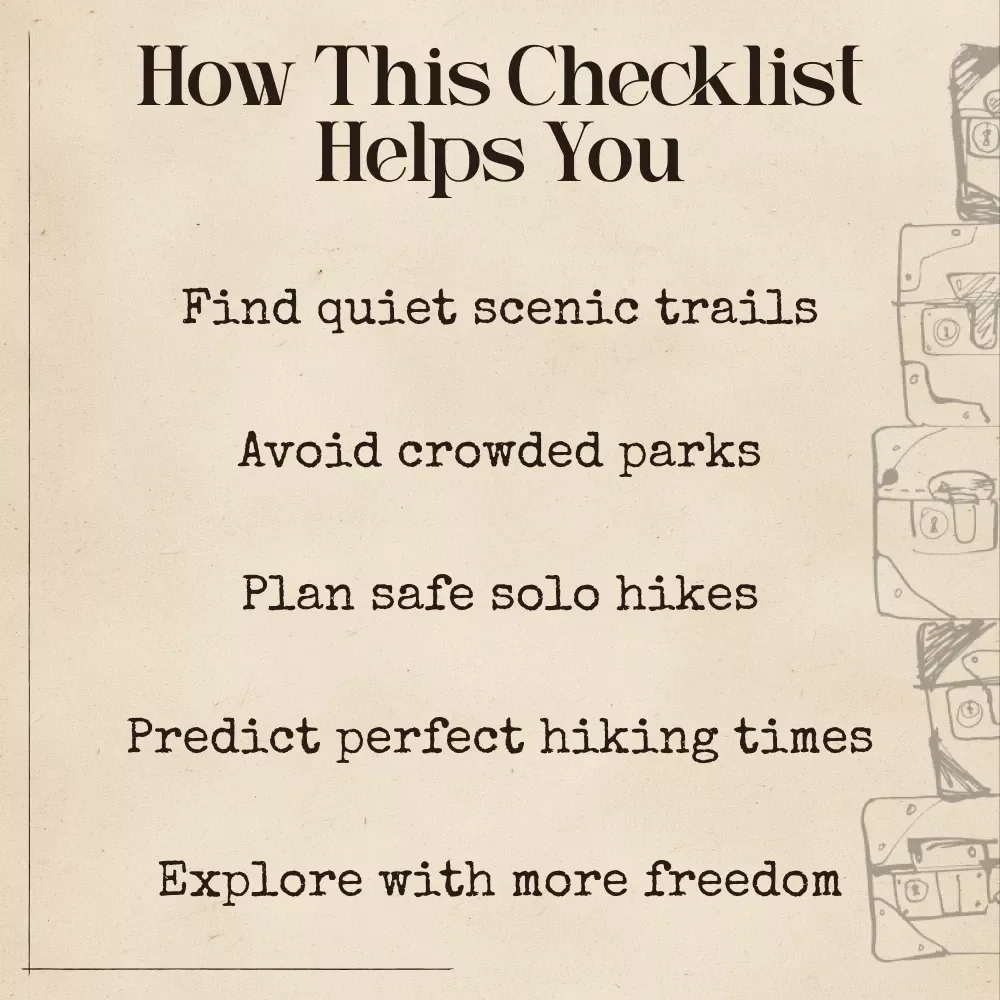 Your AI-Enhanced Checklist for Crowd-Free Hiking | Digital Trail Planning Guide | ai to discover national parks with less visitors for Peaceful Outdoor Adventures