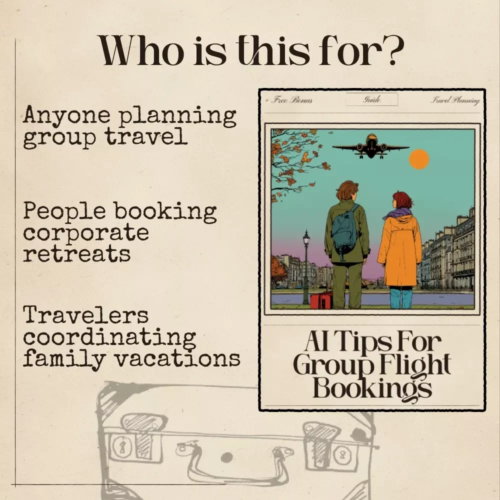 AI Tips for Group Flight Bookings: A Smart Guide to Using AI for Stress-Free Group Travel