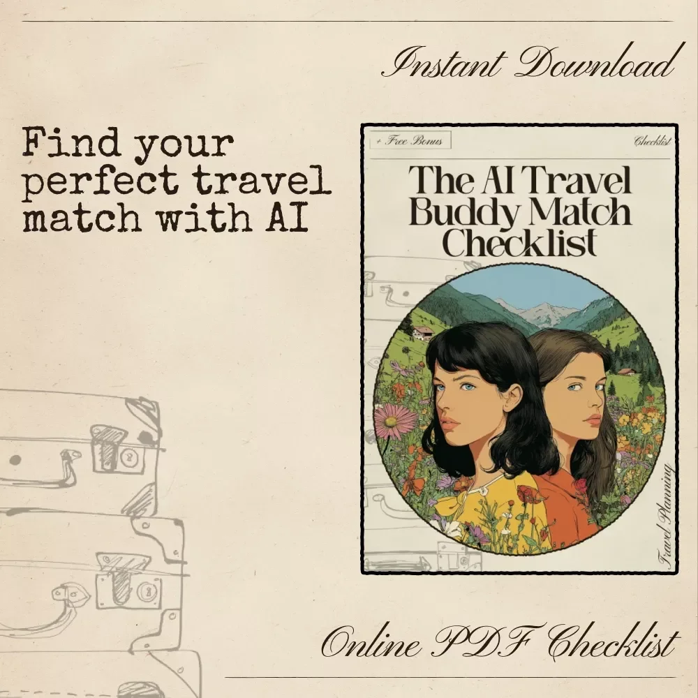 The AI Travel Buddy Match Checklist | Smart Trip Planning Tool | ai apps for travel buddy matching for Confident, Connected Adventures