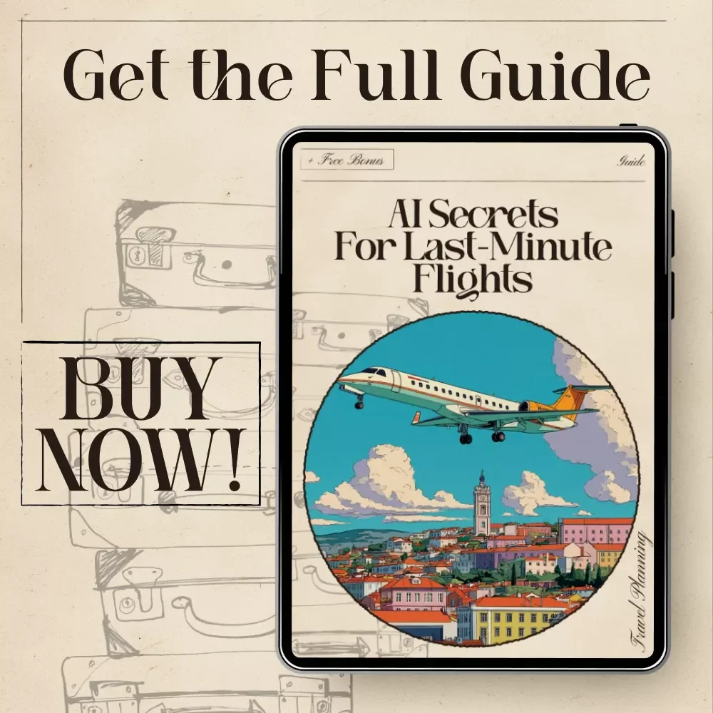 AI Secrets for Last-Minute Flights: The Ultimate Guide to Finding Last-Minute Flight Deals with AI