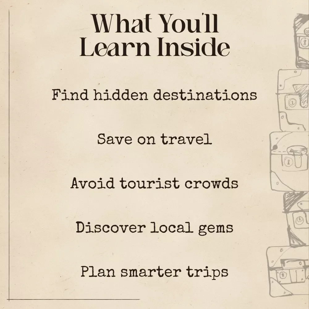 Hidden Travel Gems During Shoulder Season | Smart Digital Travel eBook | ai to find destinations in shoulder season for Affordable, Crowd-Free Adventures