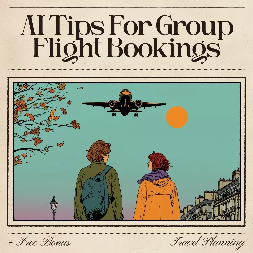 AI Tips for Group Flight Bookings: A Smart Guide to Using AI for Stress-Free Group Travel