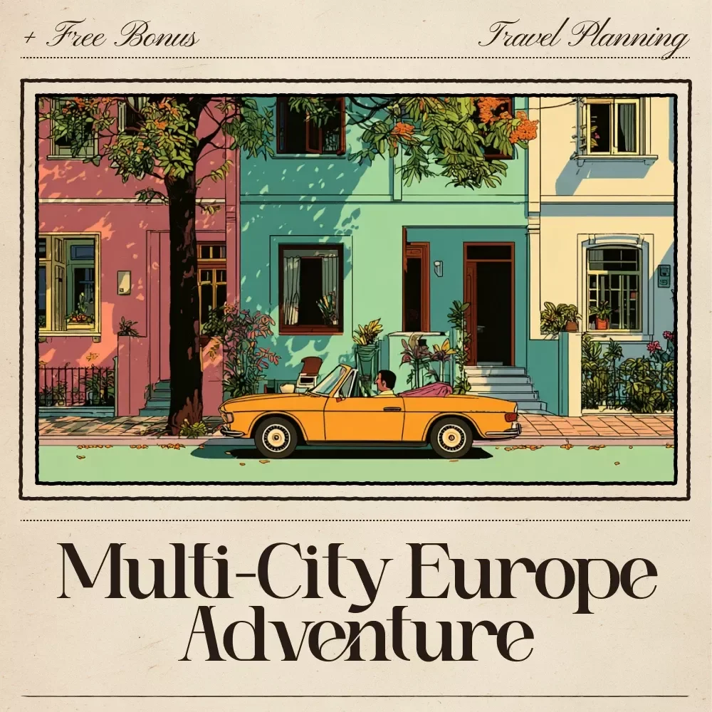 AI for Planning Your Multi-City Europe Adventure | Digital Travel Guide for Smarter Itineraries | Learn ai for planning a multi city europe trip with Tools, Prompts & Case Studies
