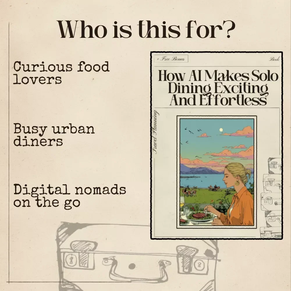 How AI Makes Solo Dining Exciting and Effortless | Digital Foodie eBook | ai for solo dining restaurant recommendations for Confident, Personalized Dining Adventures